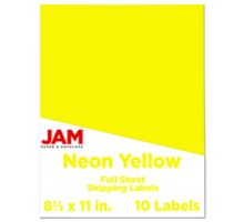 8 1/2 x 11 Full Page Label (Pack of 10)