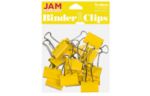 Medium Binder Clips (Pack of 15) Yellow