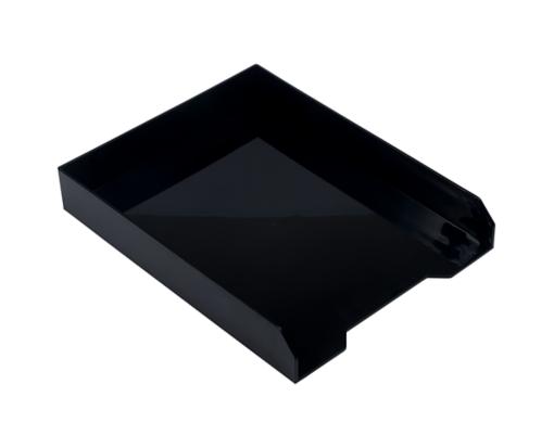 Stackable Paper Trays Black