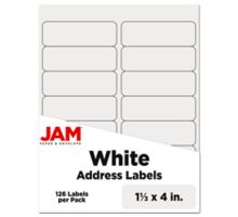 1 1/3 x 4 Rectangle Return Address Label (Pack of 126)