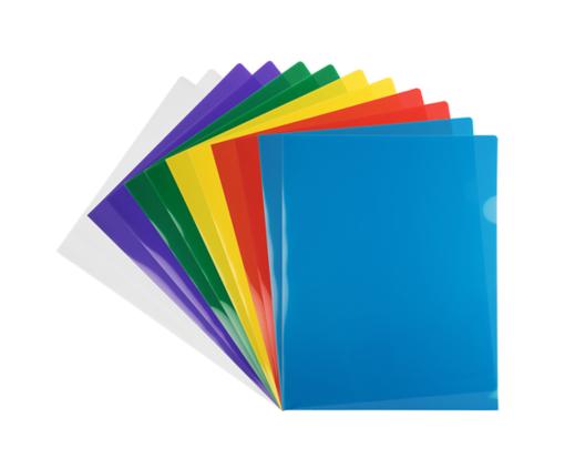 Letter Plastic Sleeves, Pack of 12, Assorted