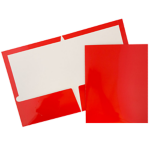 Two Pocket Matte Cardstock Presentation Folder (Pack of 6)