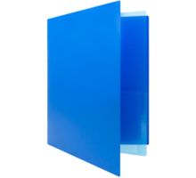 Four Pocket Plastic Presentation Folders (Pack of 2)