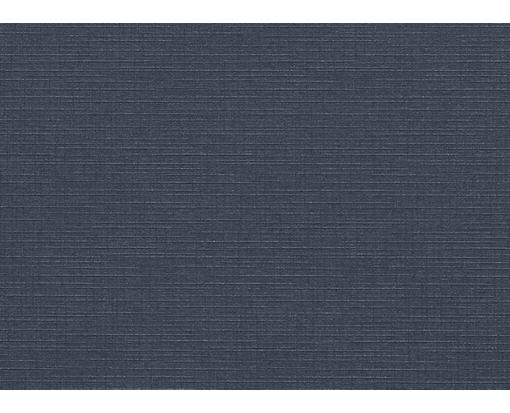 A1 Flat Card (3 1/2 x 4 7/8) Nautical Blue Linen