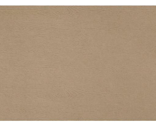 A1 Flat Card (3 1/2 x 4 7/8) Oak Woodgrain