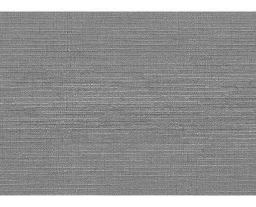 A1 Flat Card (3 1/2 x 4 7/8) Sterling Gray Linen