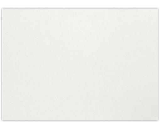 A1 Flat Card (3 1/2 x 4 7/8) Natural White - 100% Cotton