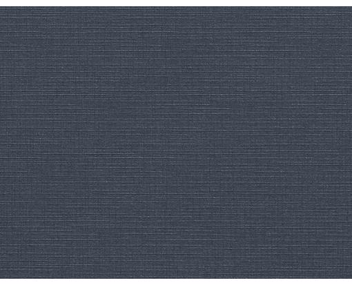 A2 Flat Card (4 1/4 x 5 1/2) Nautical Blue Linen