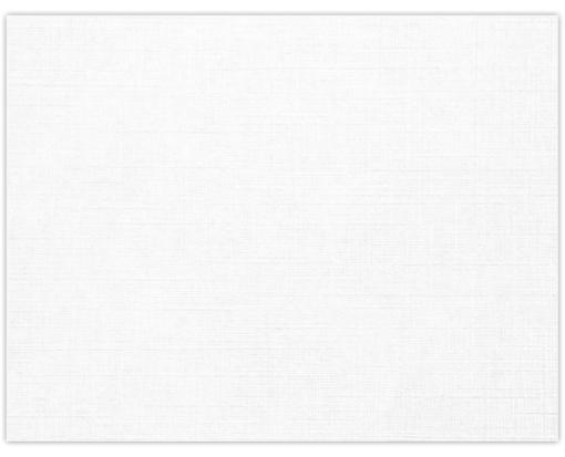 A2 Flat Card (4 1/4 x 5 1/2) White Linen