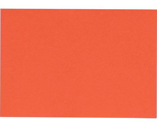 A6 Flat Card (4 5/8 x 6 1/4) Tangerine
