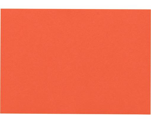 A7 Flat Card (5 1/8 x 7) Tangerine