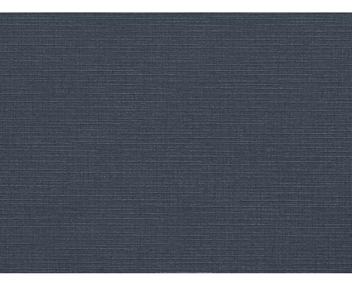 A7 Flat Card (5 1/8 x 7) Nautical Blue Linen