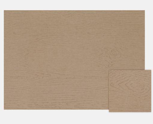 A7 Flat Card (5 1/8 x 7) Oak Woodgrain