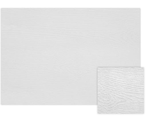 A7 Flat Card (5 1/8 x 7) White Birch Woodgrain