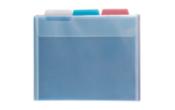 Letter Plastic File Folders (Pack of 6)