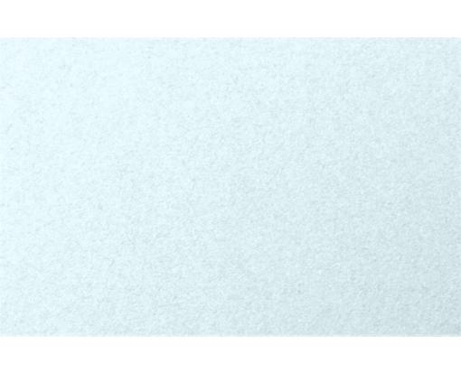A9 Flat Card (5 1/2 x 8 1/2) Aquamarine Metallic