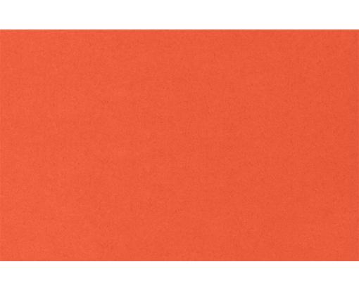 A9 Flat Card (5 1/2 x 8 1/2) Tangerine