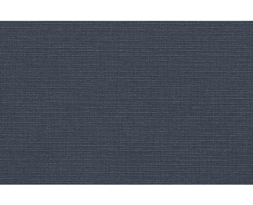 A9 Flat Card (5 1/2 x 8 1/2) Nautical Blue Linen