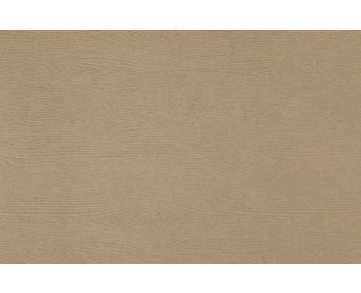 A9 Flat Card (5 1/2 x 8 1/2) Oak Woodgrain
