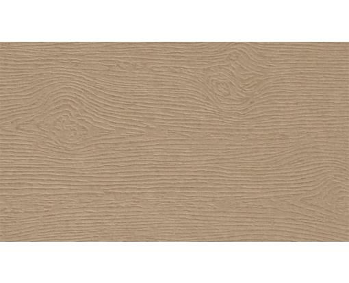 #3 Mini Flat Card (2 x 3 1/2) Oak Woodgrain