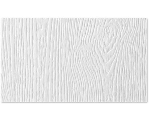 #3 Mini Flat Card (2 x 3 1/2) White Birch Woodgrain