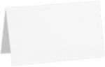 #3 Mini Folded Card (3 1/2 x 2) (Pack of 50) White Linen