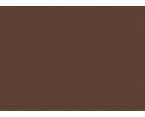 #17 Mini Flat Card (2 9/16 x 3 9/16) Chocolate