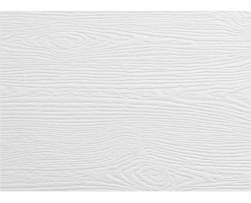 #17 Mini Flat Card (2 9/16 x 3 9/16) White Birch Woodgrain