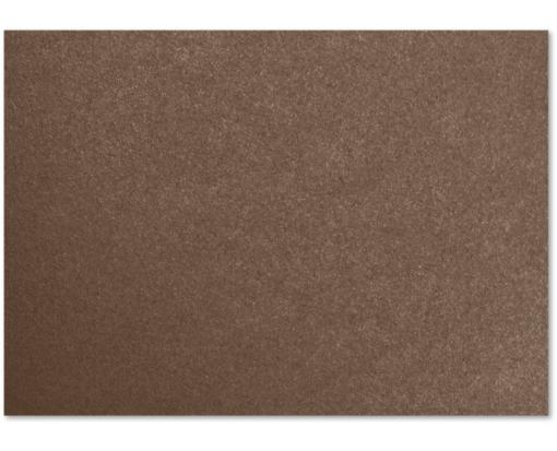 4 1/4 x 6 Flat Card Bronze Metallic