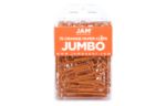 Jumbo 2 Inch Paper Clips (Pack of 75) Orange