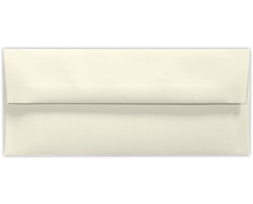 #10 Square Flap Envelope (4 1/8 x 9 1/2) 70lb. Classic Linen® Natural White