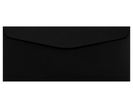 #10 Regular Envelope (4 1/8 x 9 1/2) Black Linen