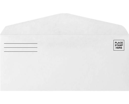#9 Regular Envelope (3 7/8 x 8 7/8) 24lb. Bright White - Stamp