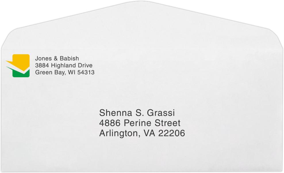 Business Card Envelope 