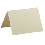 Embossed Folded Card (4 7/8 x 3 1/2)