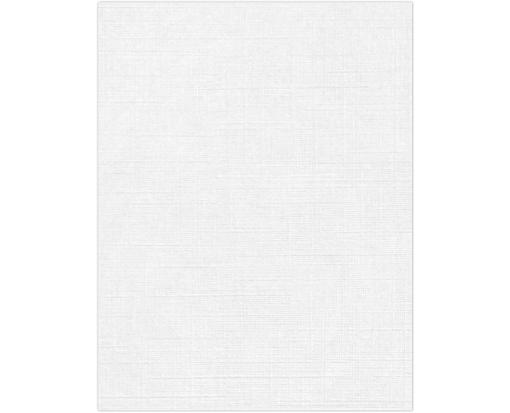 4 3/16 x 5 7/16 Paper White Linen