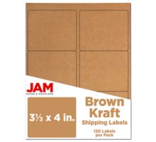 3 1/3 x 4 Rectangle Label (Pack of 120)