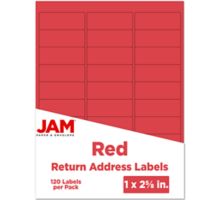 1 x 2 5/8 Rectangle Return Address Label (Pack of 120)