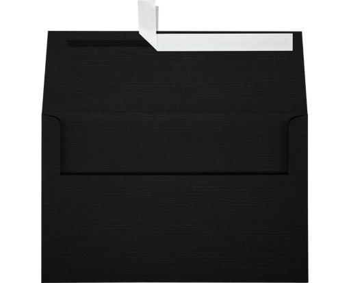 A10 Invitation Envelope (6 x 9 1/2) Black Linen
