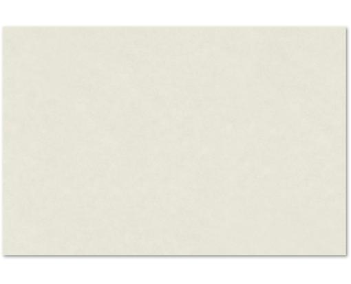 4 x 6 Flat Card Natural White 100% Cotton 184lb.