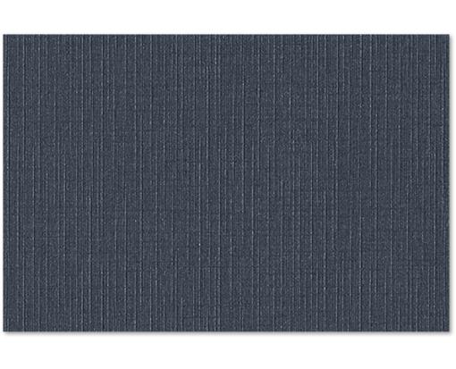 4 x 6 Flat Card Nautical Blue Linen