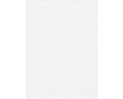 4 x 6 Paper White Linen