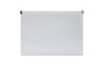 4 1/2 x 6 1/2 Plastic Envelopes with Zip Closure (Pack of 12) Clear
