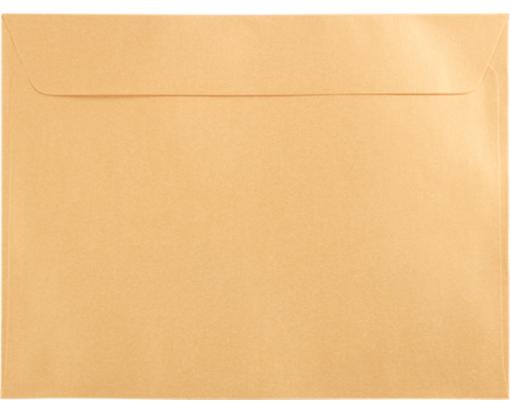 6 x 9 Booklet Envelope Gold Metallic