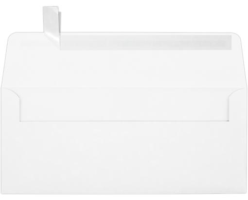 #10 Square Flap Envelope (4 1/8 x 9 1/2) White - 100% Recycled