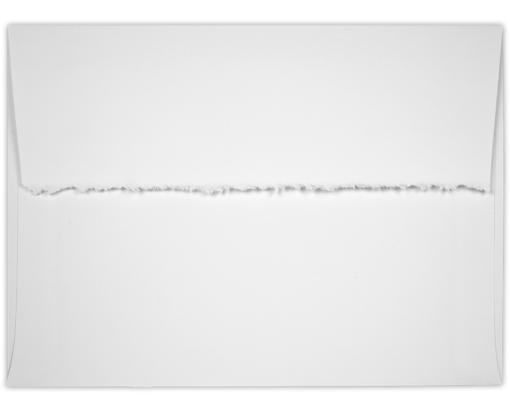 A2 Deckle Edge Invitation Envelope (4 3/8 x 5 3/4) 80lb. Bright White, Deckle Edge