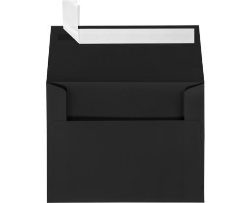A2 Invitation Envelope (4 3/8 x 5 3/4) Black Linen