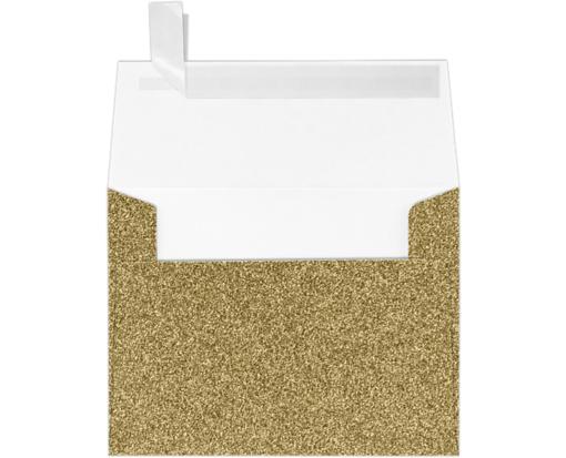 A2 Invitation Envelope (4 3/8 x 5 3/4) Gold Sparkle