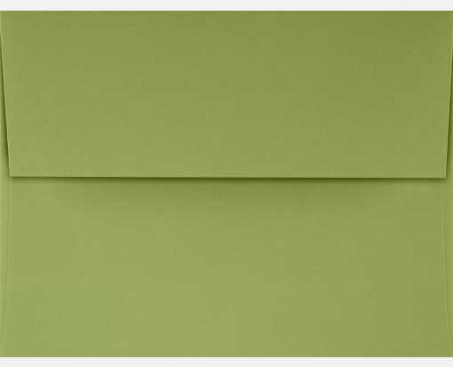 Avocado Green Envelopes Square Flap 4 1 4 X 6 1 4 Envelopes Com
