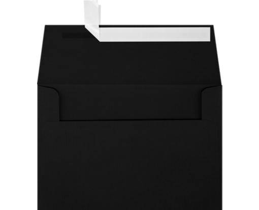 A4 Invitation Envelope (4 1/4 x 6 1/4) Black Linen
